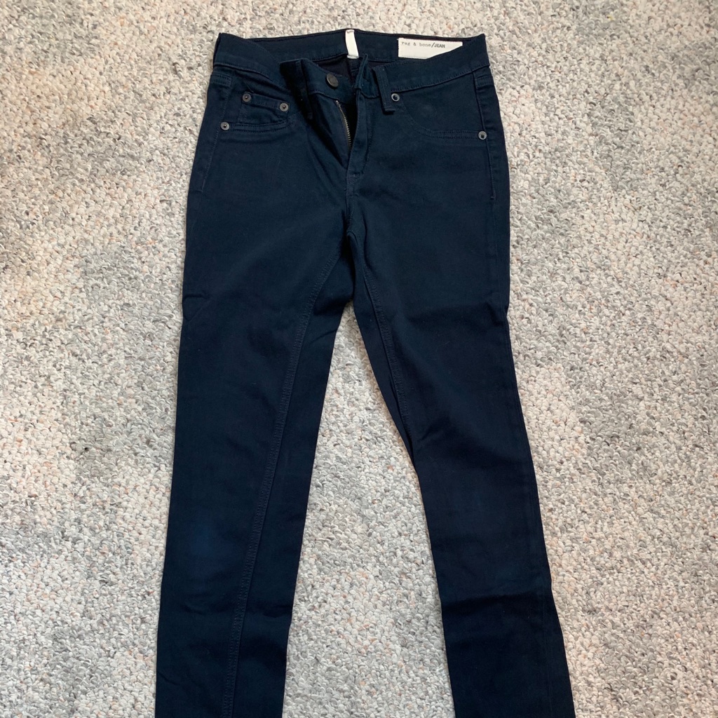 Rag And Bone Navy Jeans